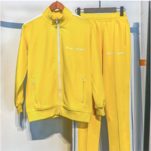 PALM ANGELS MEN'S FULL TRACKSUIT SET HOODIE & PANTS - All Sizes - All Colors - Picture 8 of 15